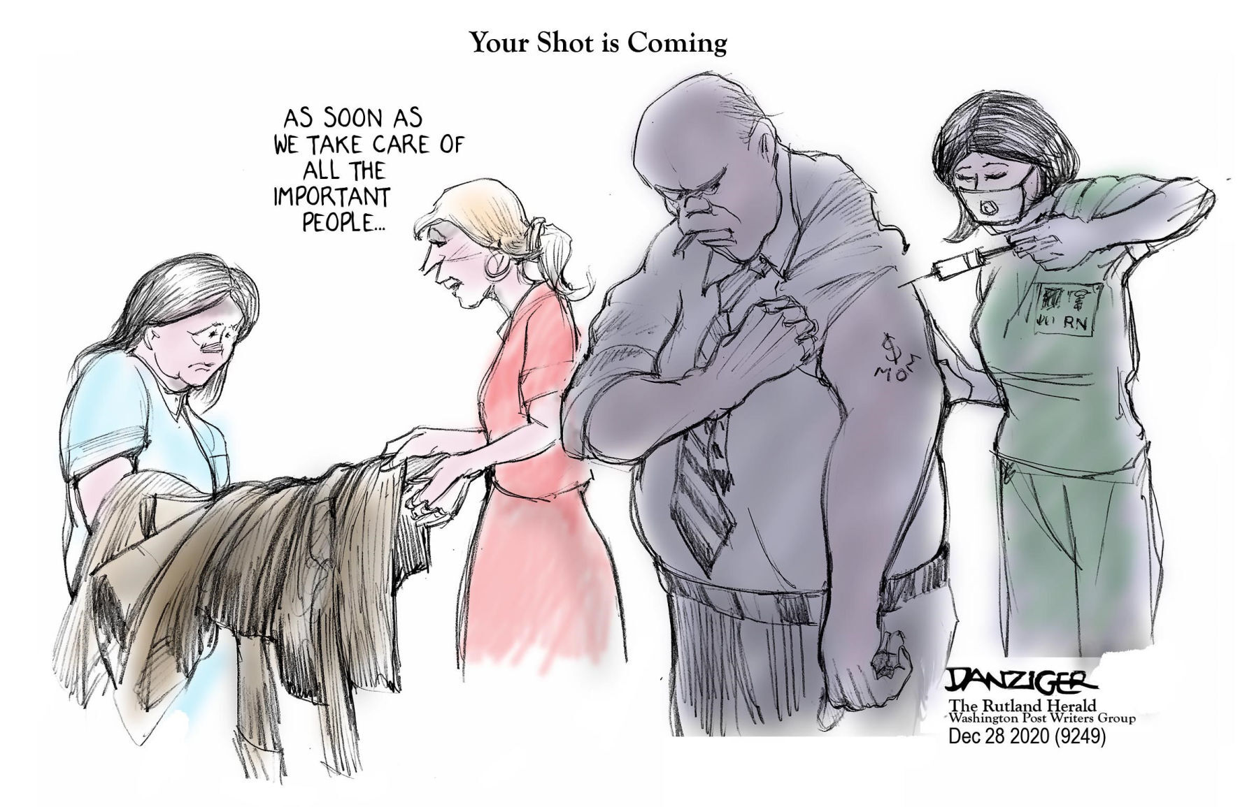 Jeff Danziger cartoon